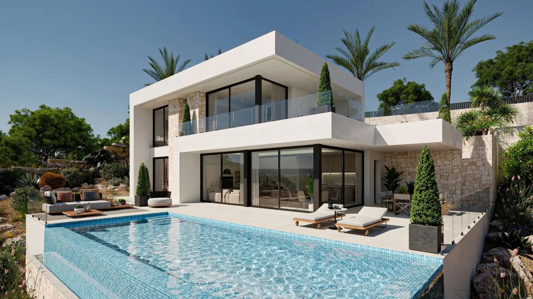 Luxury Detached Villa with Infinity Pool in Pedreguer-La Sella, Costa Blanca