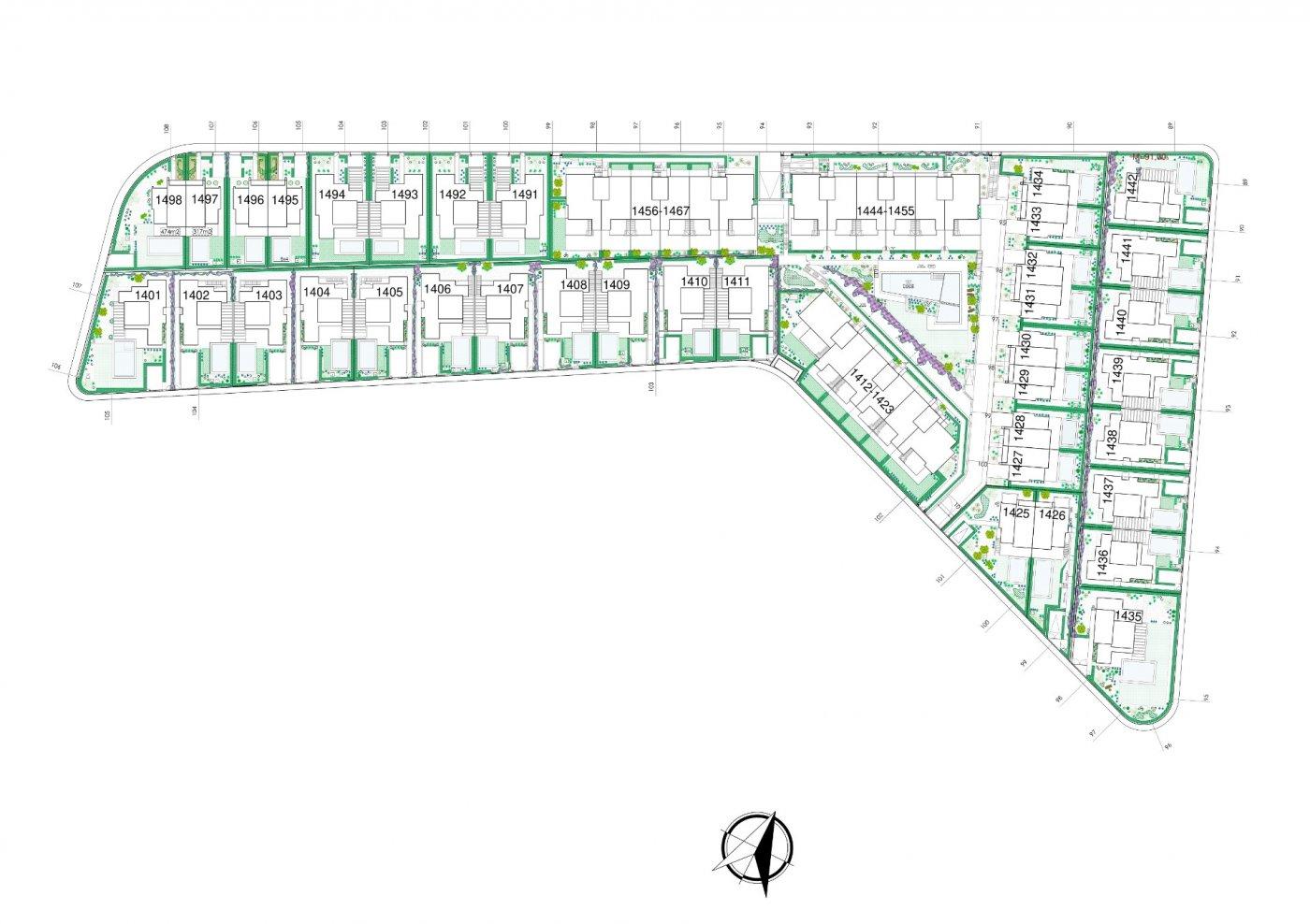 New build residential complex in Algorfa featuring independent and semi-detached villas and apartments with communal pool. Just 15 minutes from Guardamar del Segura beaches and 35 minutes from Alicante airport.