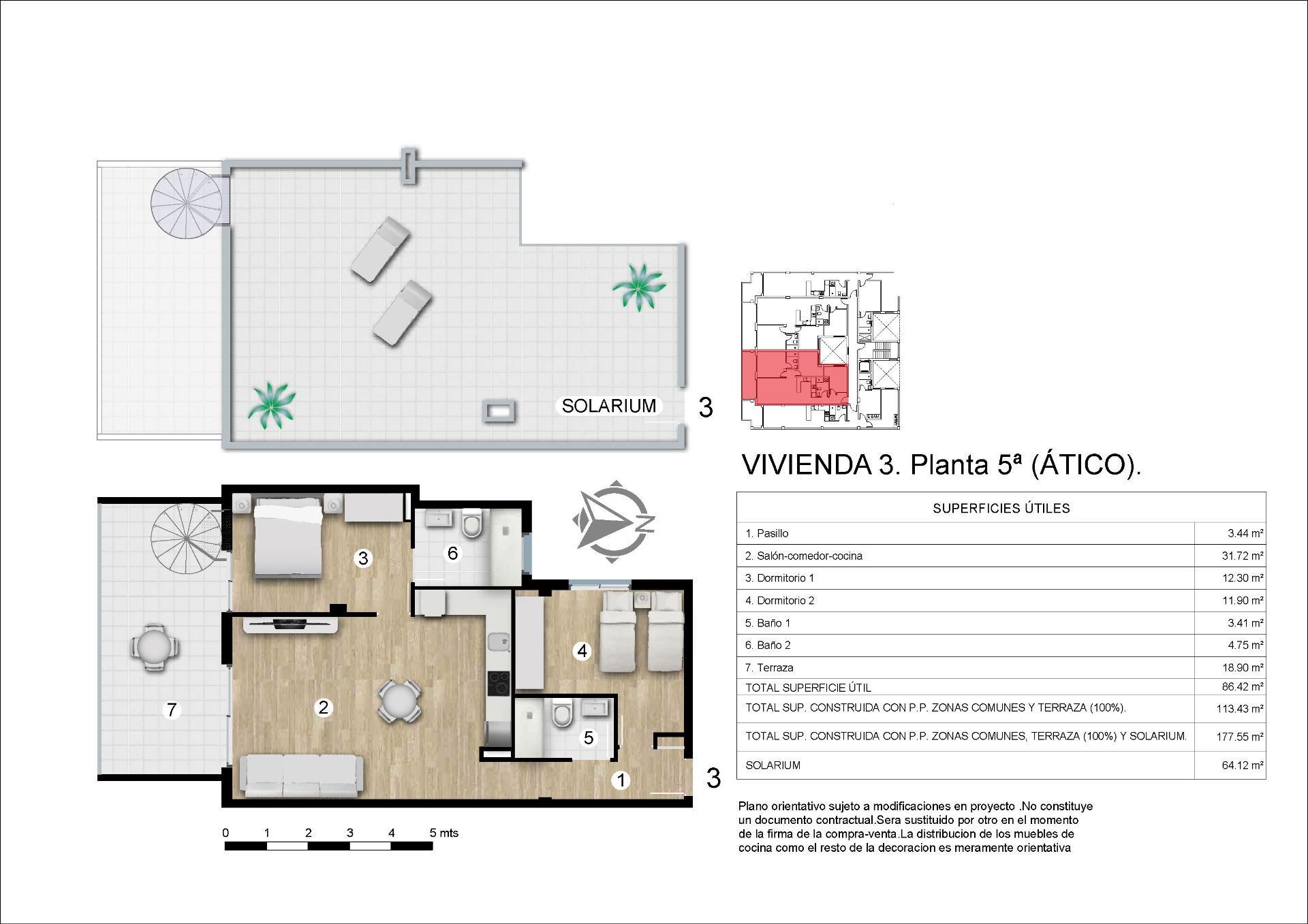 New Build Residential Complex in Torrevieja with communal pool, sauna, and parking options. Apartments feature 2-3 bedrooms, fully furnished kitchens, underfloor heating, and private terraces. Penthouses include solariums with showers and barbecues. Ideal location near shopping area and attractions.